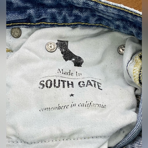 Ag Adrian Goldschied The EX-Boyfriend Slim Jeans-Slouchy Slim Size 29R - Picture 7 of 8